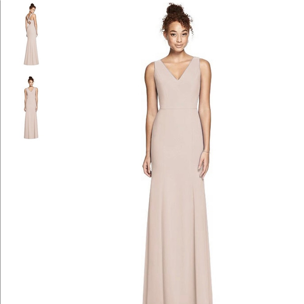 Bridesmaid dress size 12 - Dessy